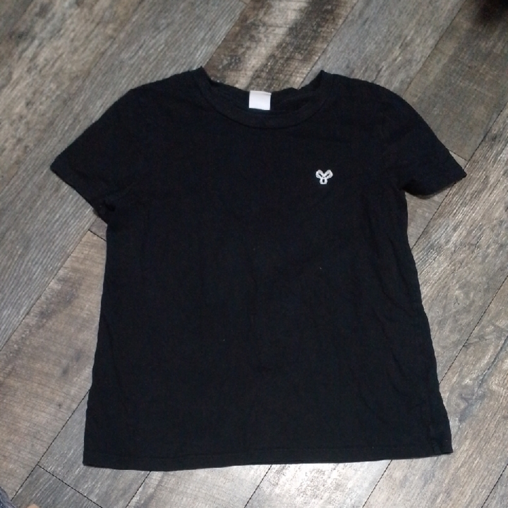 TNA Black Small Tshirt y2k
